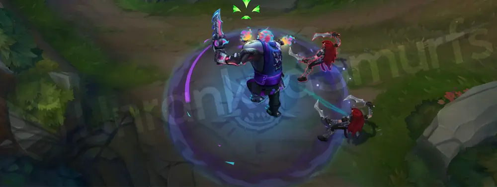 Street Demons Dr. Mundo W - swirling paint aura