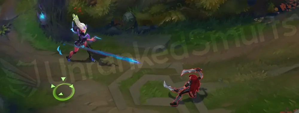 Street Demons Zyra basic attack follow-through with paint particles