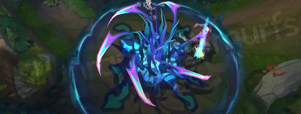 Street Demons Zyra R ultimate with blue-purple paint bloom shockwave