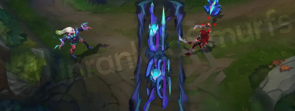 Street Demons Zyra W seed placement with neon paint effect