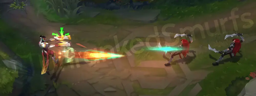 Strike Paladin Lucian R The Culling stream with angular UI and muzzle flashes