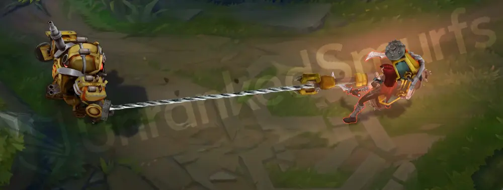 Subterranean Nautilus Q - Dredge Line with dusty yellow drill-themed effects