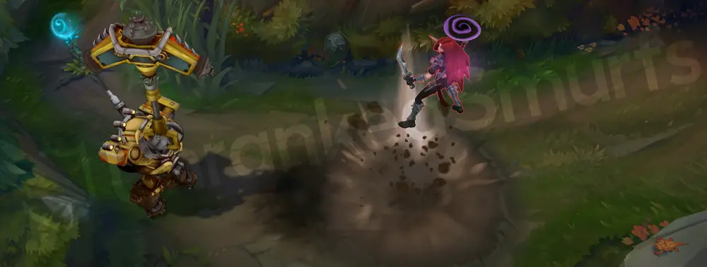 Subterranean Nautilus R - Depth Charge trail and impact in dusty tones