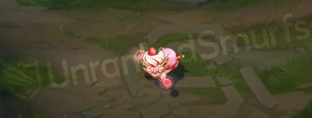 Sugar Rush Ziggs emote expression with candy theme