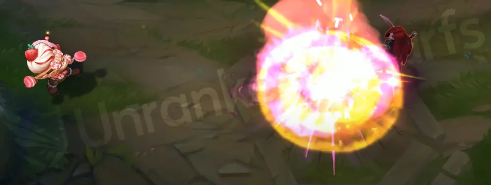 Sugar Rush Ziggs Q - Bouncing Bomb as a pastel pastry projectile 2