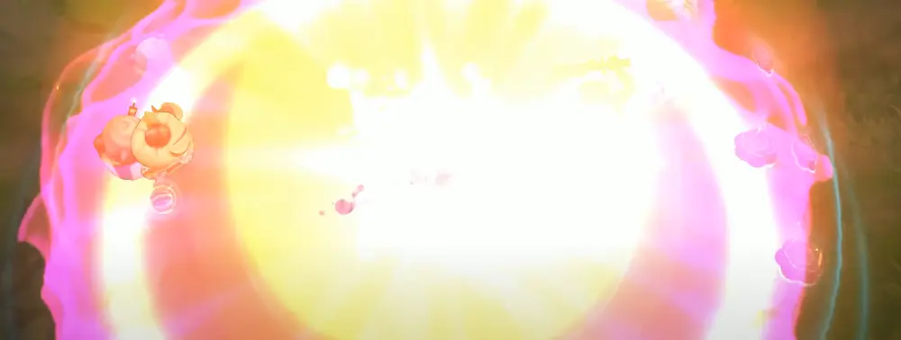 Sugar Rush Ziggs R - Mega Inferno Bomb landing as a giant pastry blast