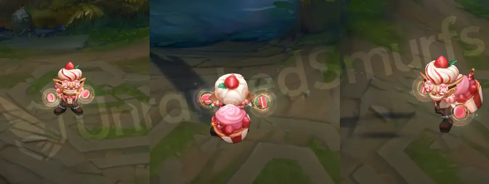Sugar Rush Ziggs in-game skin overview, front and side