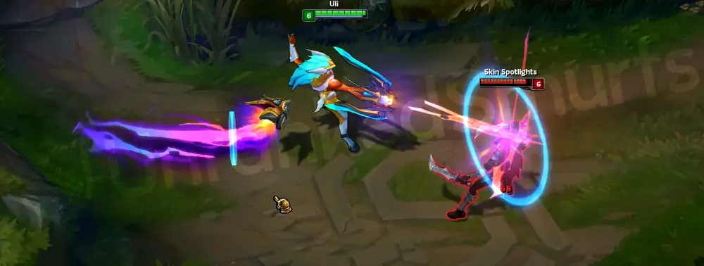 Super Galaxy Kindred Q: Dance of Arrows with teal-orange propulsion burst