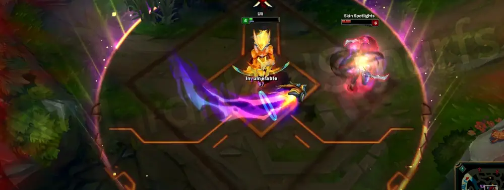 Super Galaxy Kindred R angle 1: Lamb’s Respite holographic disc and hard light ring