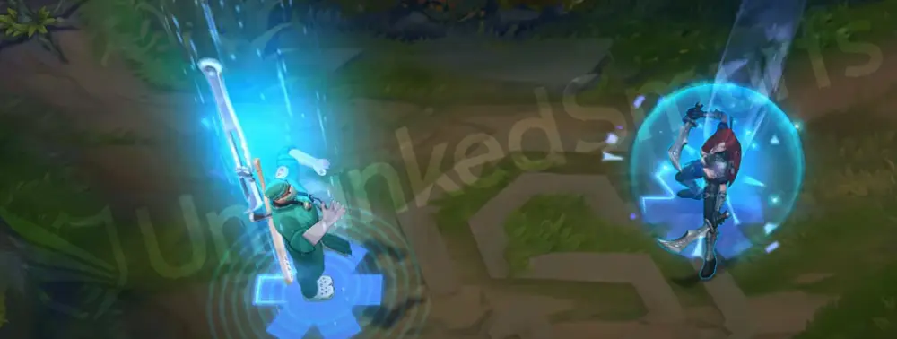 Surgeon Shen R global shield cast with cyan medical glow