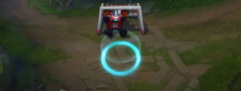 Sweeper Rammus custom recall with football motif