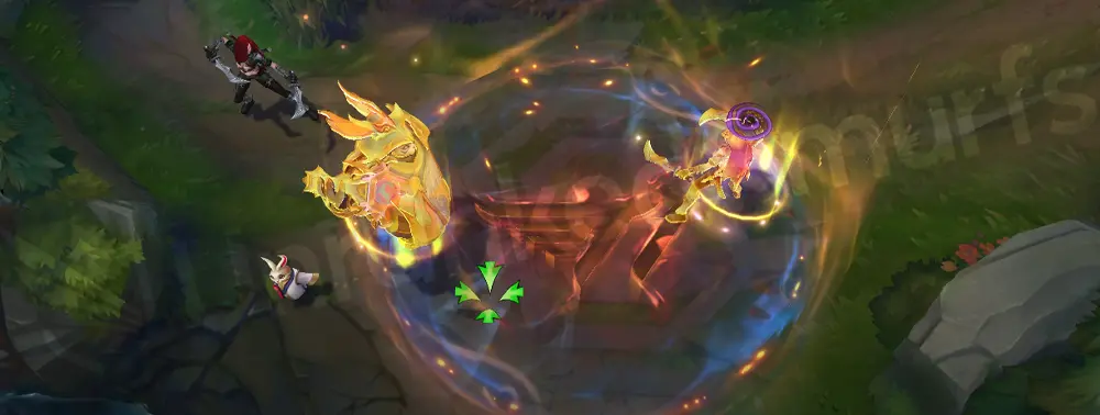 T1 Bard Elite chroma R - extended freeze field in red-gold tones