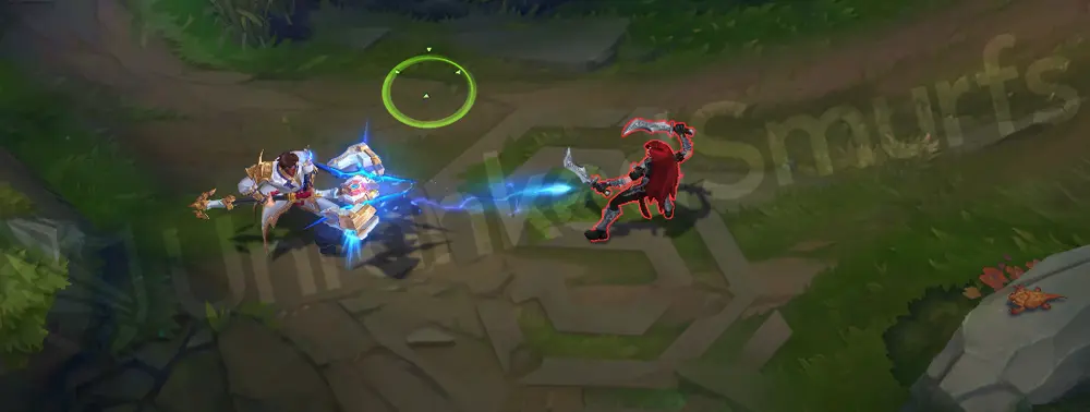 T1 Jayce W - Hyper Charge muzzle flashes and tracers 2