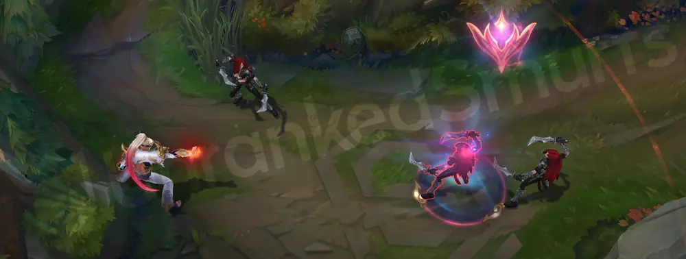 T1 Lee Sin Q - Sonic Wave impact frame with team-color ripple
