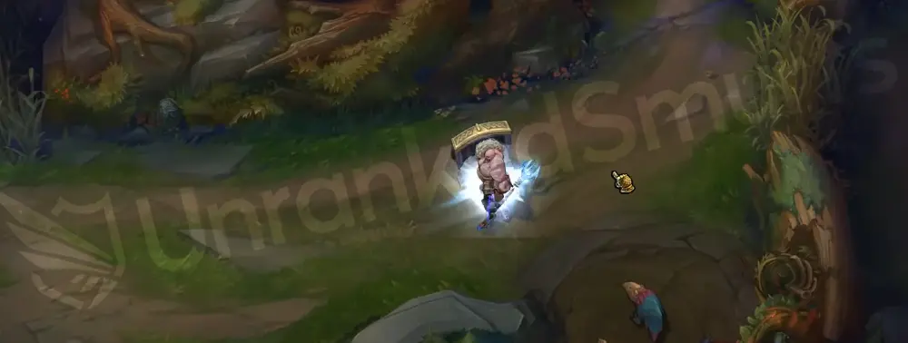 Tundra Fizz E - Playful/Trickster landing splash with chilled tones