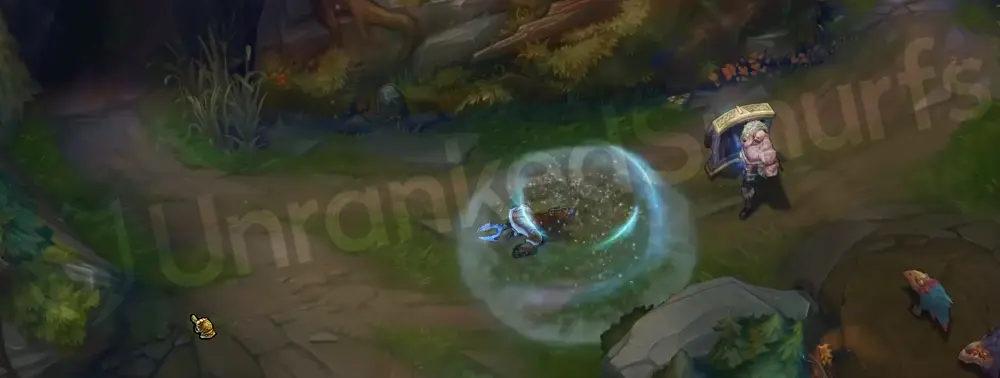 Tundra Fizz Q - Urchin Strike with frosty blue trail