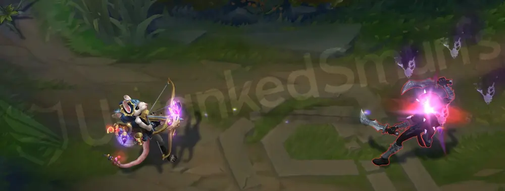 Twitch Shadowfoot basic attack animation part 2