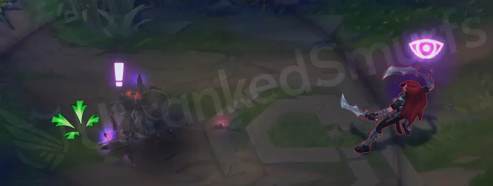 Twitch Shadowfoot Q (Ambush/Active) visual effect