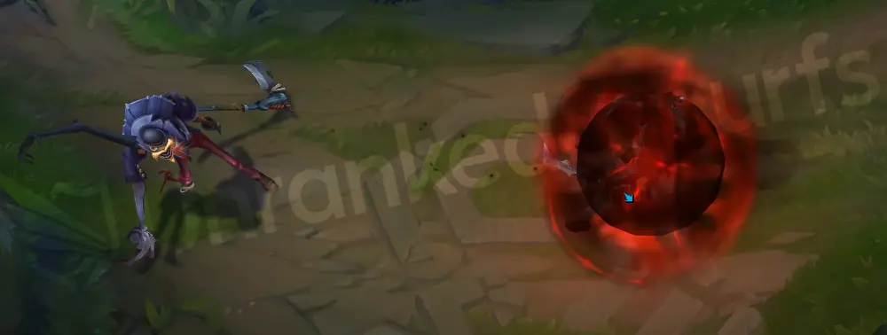 Union Jack Fiddlesticks W animation - drain channel with orange lantern glow