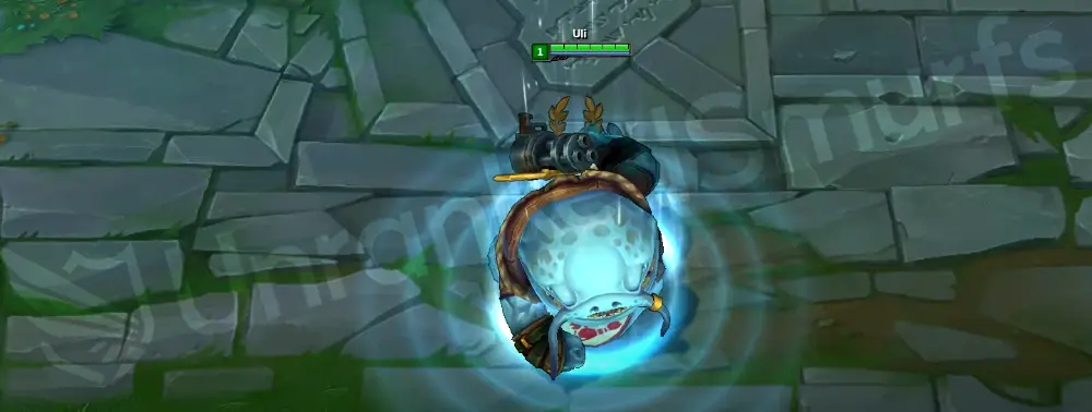 Urf Kench recall animation (standard recall shown on the skin)