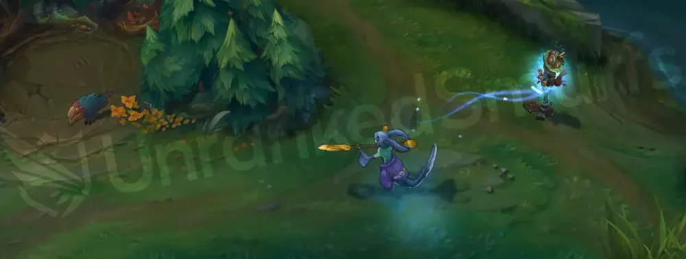 Urf the Nami-tee Nami basic attack animation 2