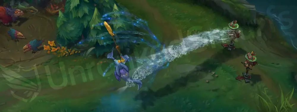 Urf the Nami-tee Nami W - Ebb and Flow bounce effect