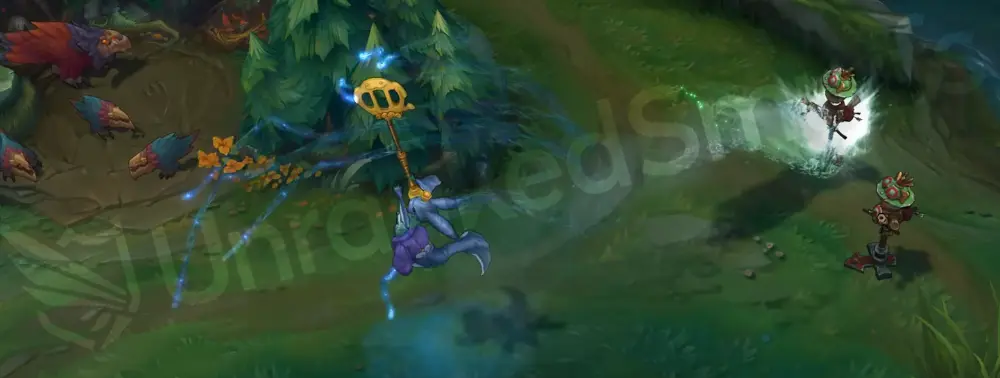 Urf the Nami-tee Nami W - Ebb and Flow secondary bounce