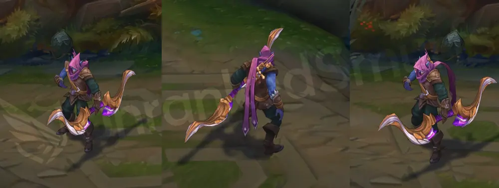 Varus Swiftbolt skin overview in-game, front and side