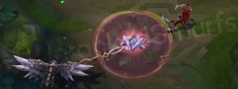 Victorious Anivia Q - Flash Frost, crystalline projectile in pink and purple, part 1