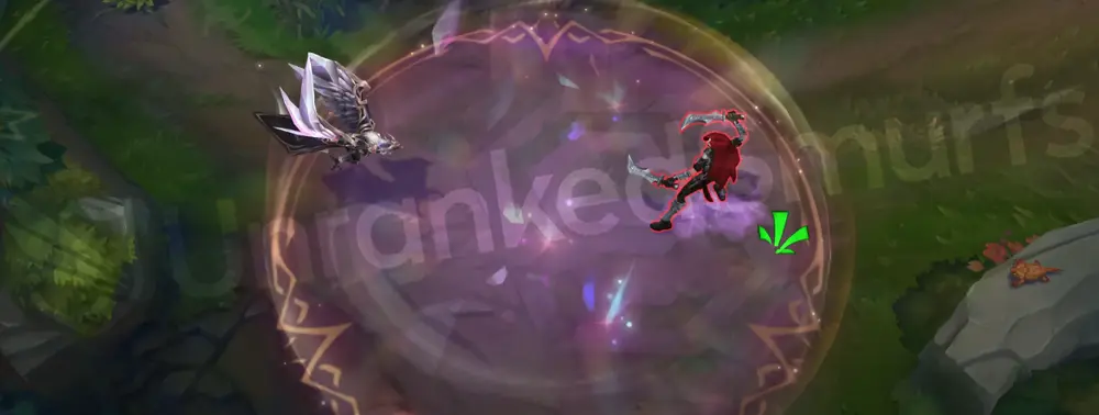 Victorious Anivia R - Glacial Storm with pink-purple crystal snow and wind