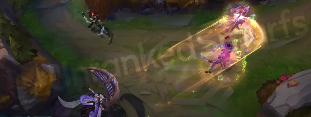 Victorious Sona R - Crescendo golden arc view 2