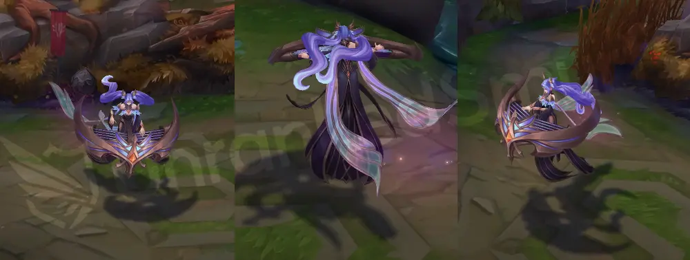 Victorious Sona front and side overview in-game