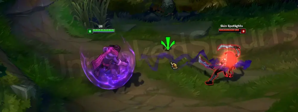 Vizier Malzahar basic attack animation and casting posture