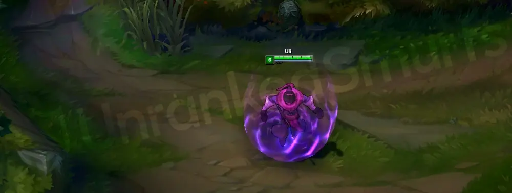 Vizier Malzahar emote/taunt pose highlighting outfit details