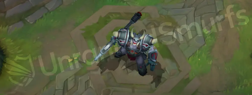 Warmonger Sion front and side in-game overview