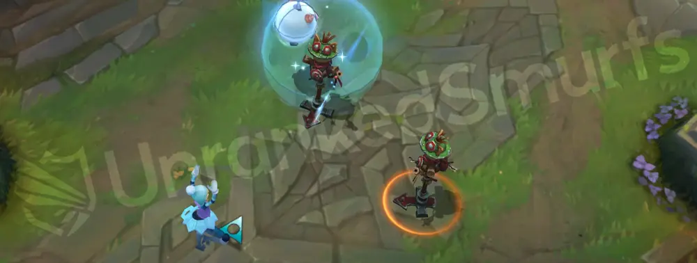 Winter Wonder Orianna E - Command: Protect with frosty shield effect