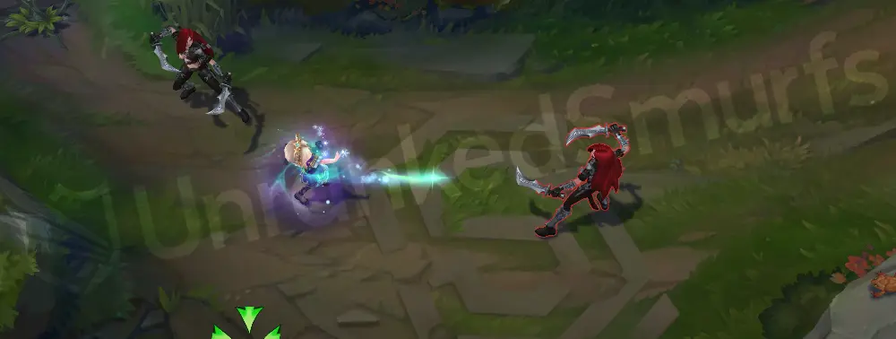 Winterblessed Annie basic attack 1 - frosty wand bolt