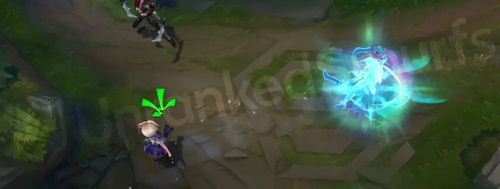 Winterblessed Annie Q impact - spectral frost burst