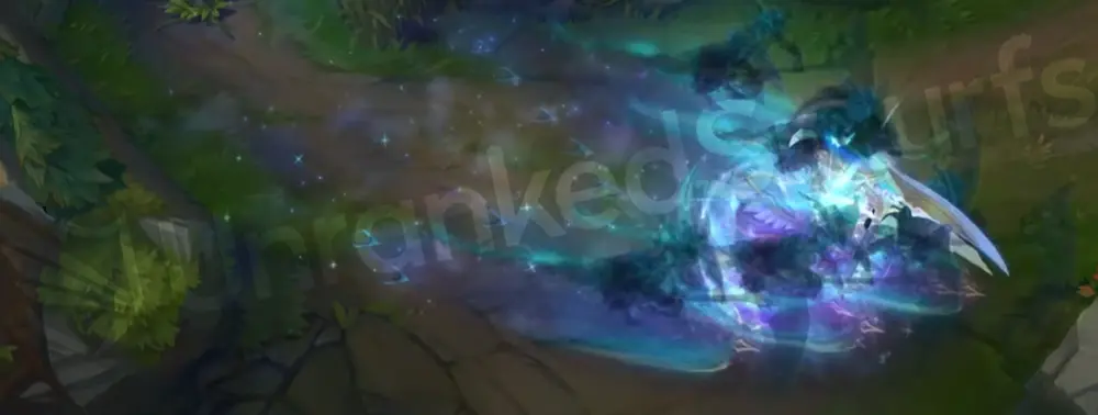 Winterblessed Hecarim R fear zone with aurora burst part 2