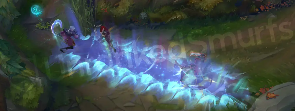 Winterblessed Hwei Q-E combo snowflake projectile part 2
