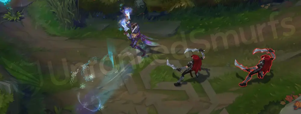 Winterblessed Lucian E dash start with aurora trail