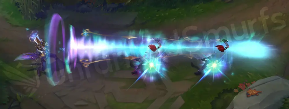 Winterblessed Lucian Q cast with frozen beam