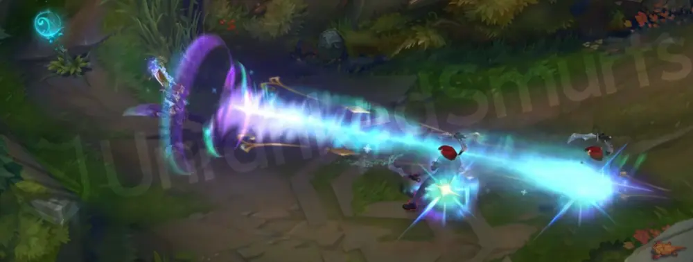 Winterblessed Lucian Q impact with snowflake motif