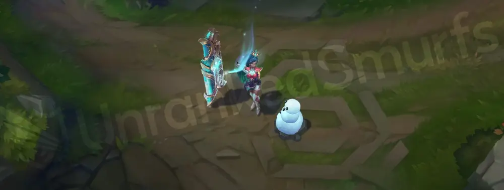 Winterblessed Senna new emote with icy flourish