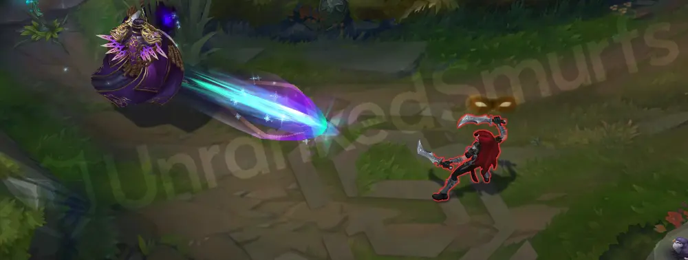 Winterblessed Swain E setup with icy tether visuals