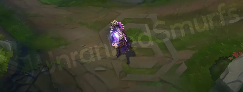Winterblessed Swain emote and idle stance with winter effects
