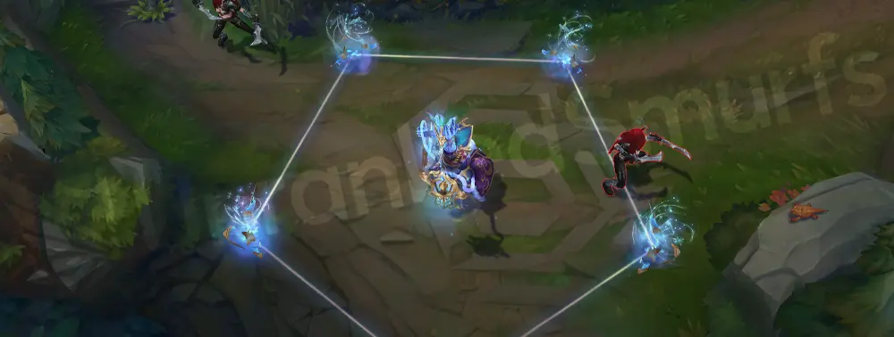 Winterblessed Thresh The Box (R) setup with crystalline walls, part 1