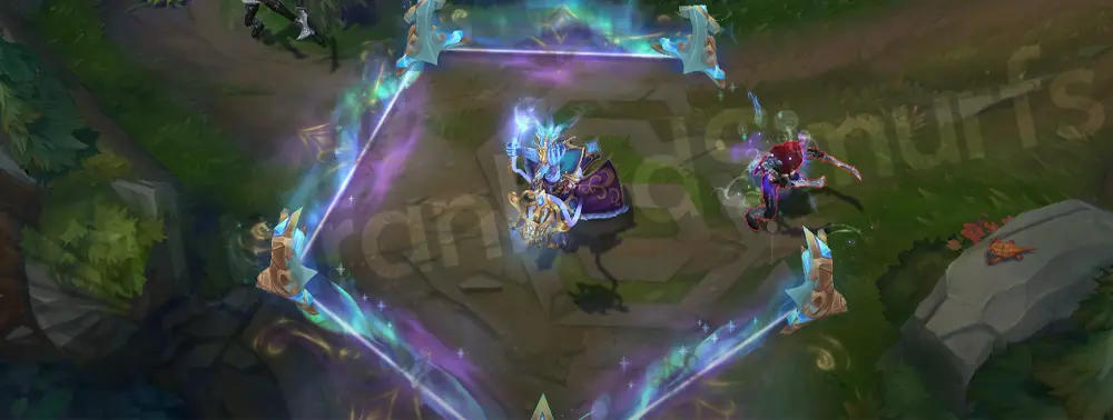 Winterblessed Thresh The Box (R) shatter effect with aurora energy, part 2