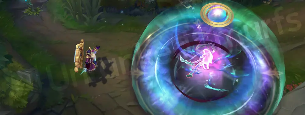 Winterblessed Zilean W animation