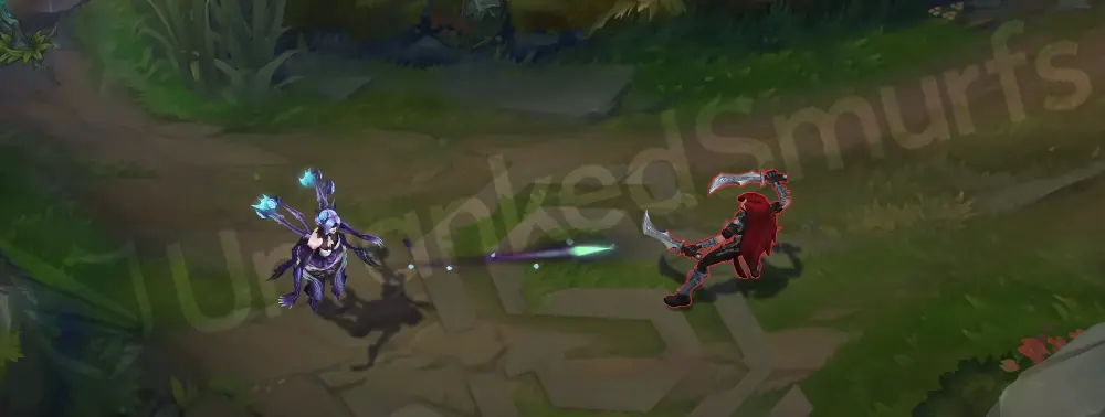 Withered Rose Elise front view with auto attack